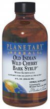 Old Indian Wild Cherry Bark Syrup (8 fl oz)* Planetary Herbals